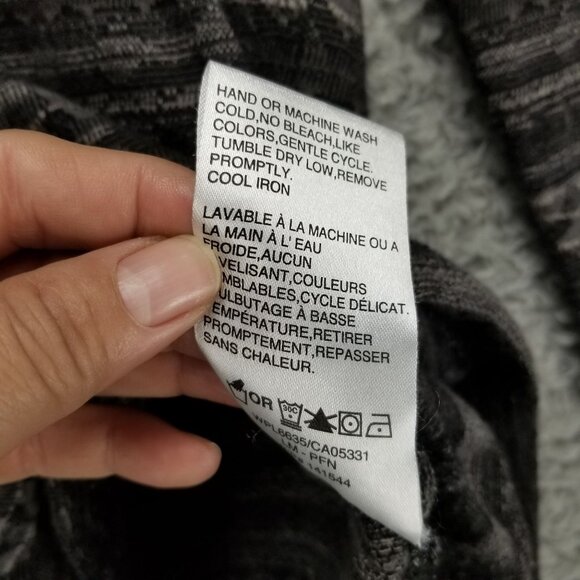 Woolrich Top Womens Small Gray 1/4 Zip Striped Long Sleeve Base Layer Shirt - Picture 4 of 9